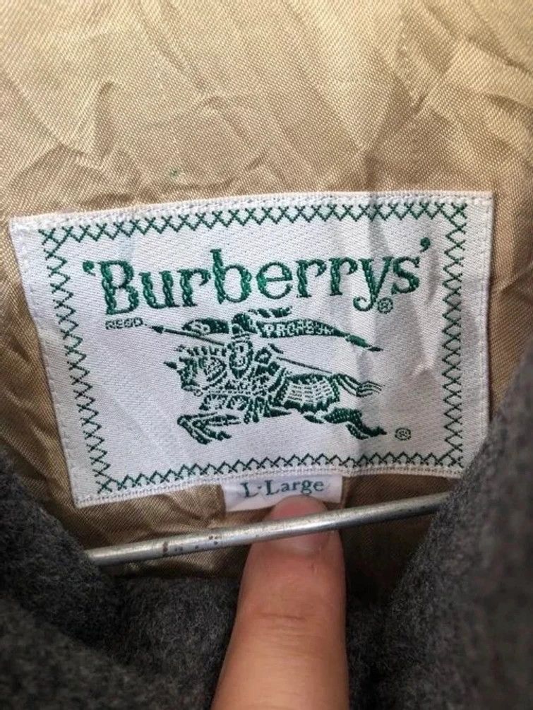 Burberry × Vintage RARE🔥 RARE VINTAGE BURBERRYS WOOL BOMBER JACKET Size US L / EU 52-54 / 3 - 9 Thumbnail