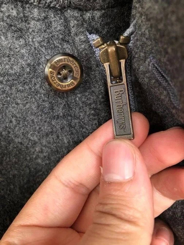 Burberry × Vintage RARE🔥 RARE VINTAGE BURBERRYS WOOL BOMBER JACKET Size US L / EU 52-54 / 3 - 7 Thumbnail