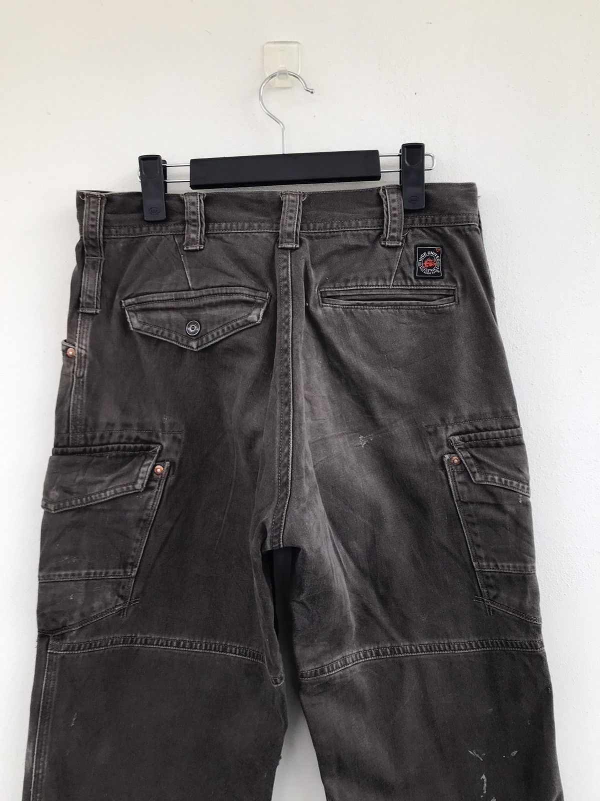 Japanese Brand Vice United distressed Cargo utility pants Size US 30 / EU 46 - 14 Thumbnail