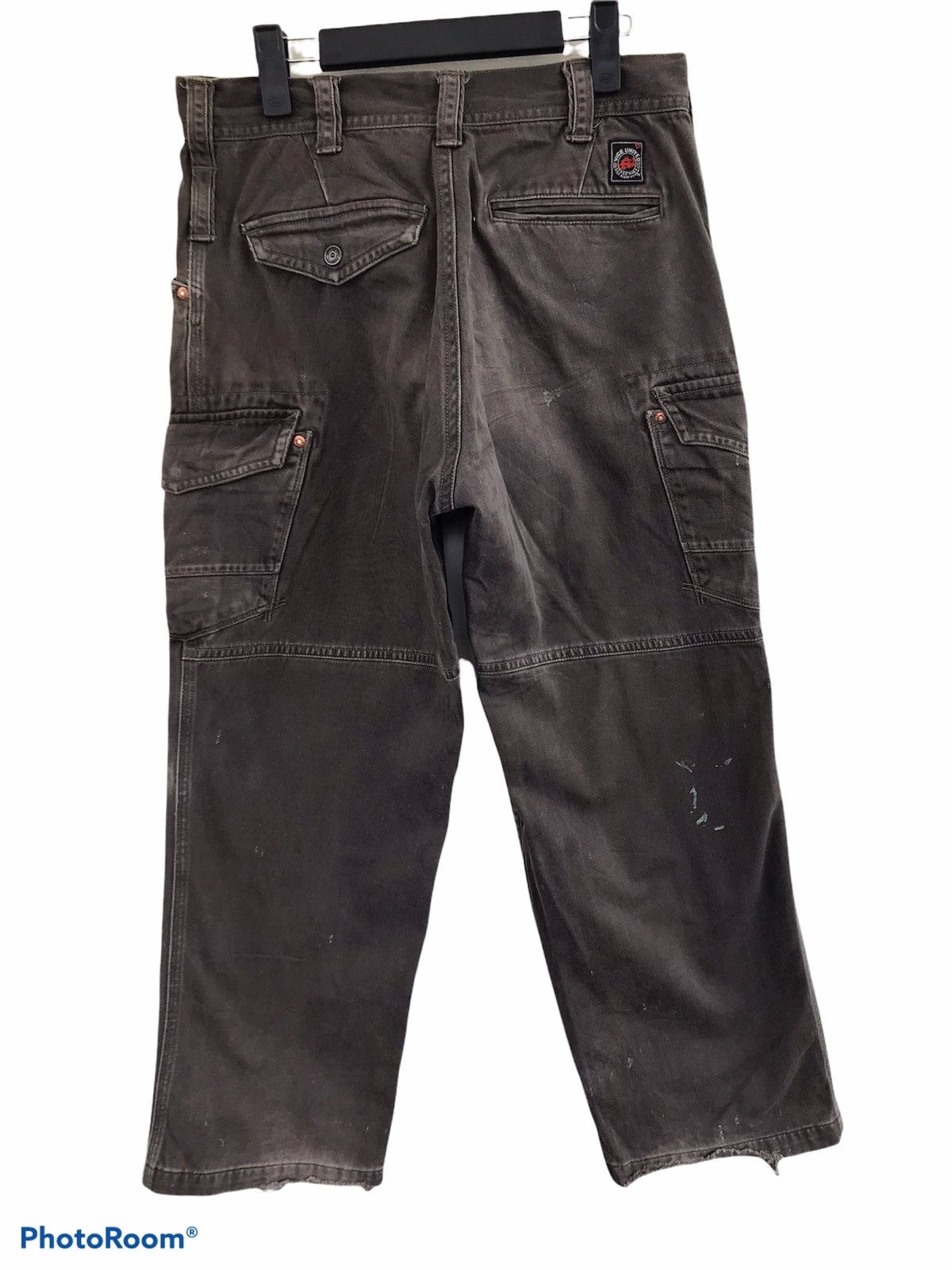 Japanese Brand Vice United distressed Cargo utility pants Size US 30 / EU 46 - 2 Thumbnail