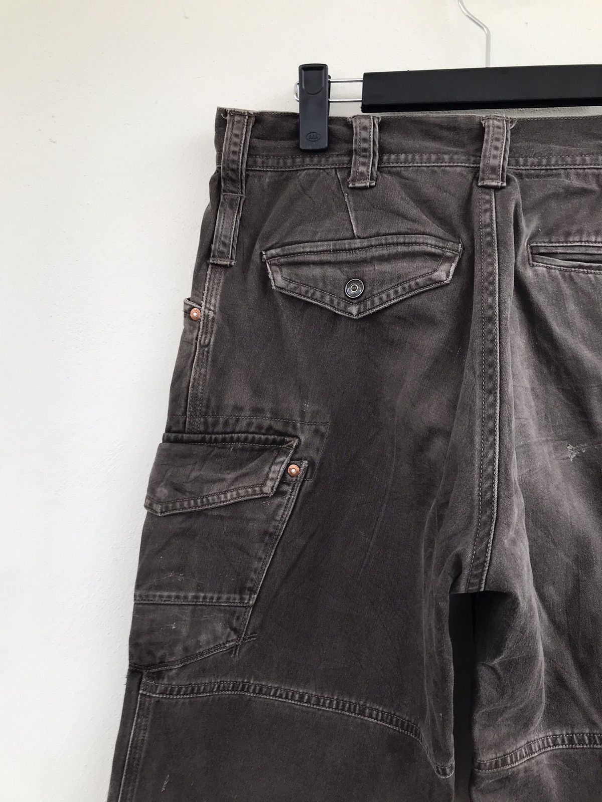 Japanese Brand Vice United distressed Cargo utility pants Size US 30 / EU 46 - 16 Thumbnail