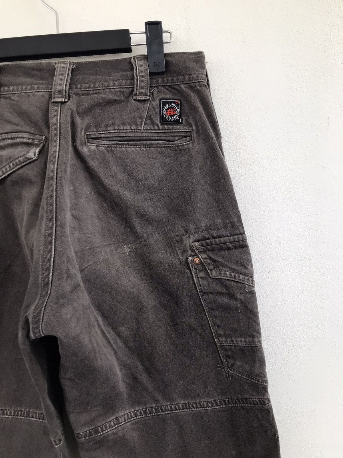 Japanese Brand Vice United distressed Cargo utility pants Size US 30 / EU 46 - 15 Thumbnail