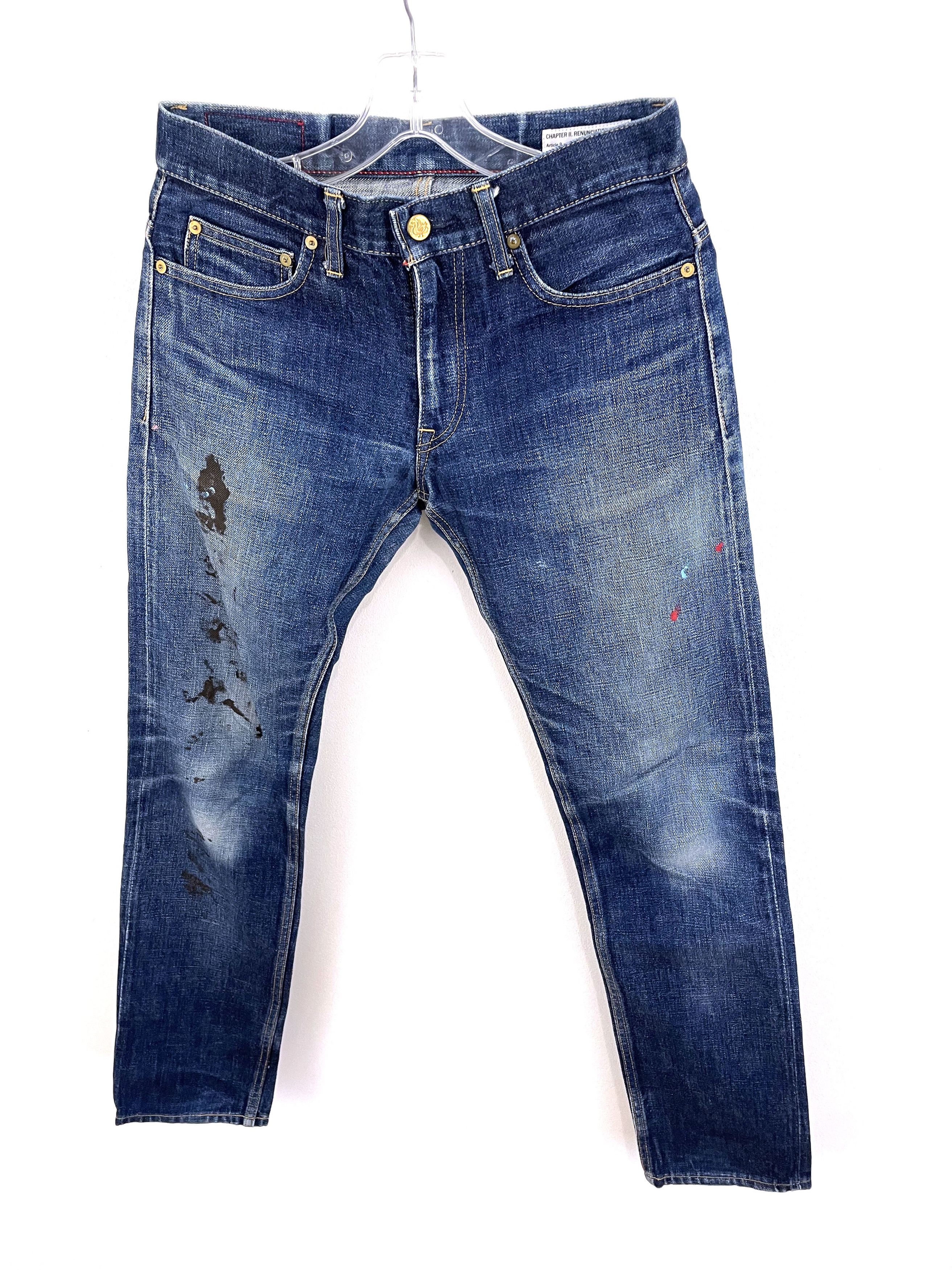 Blackmeans Paint Splatter Hiroshima Denim Size US 30 / EU 46 - 2 Thumbnail
