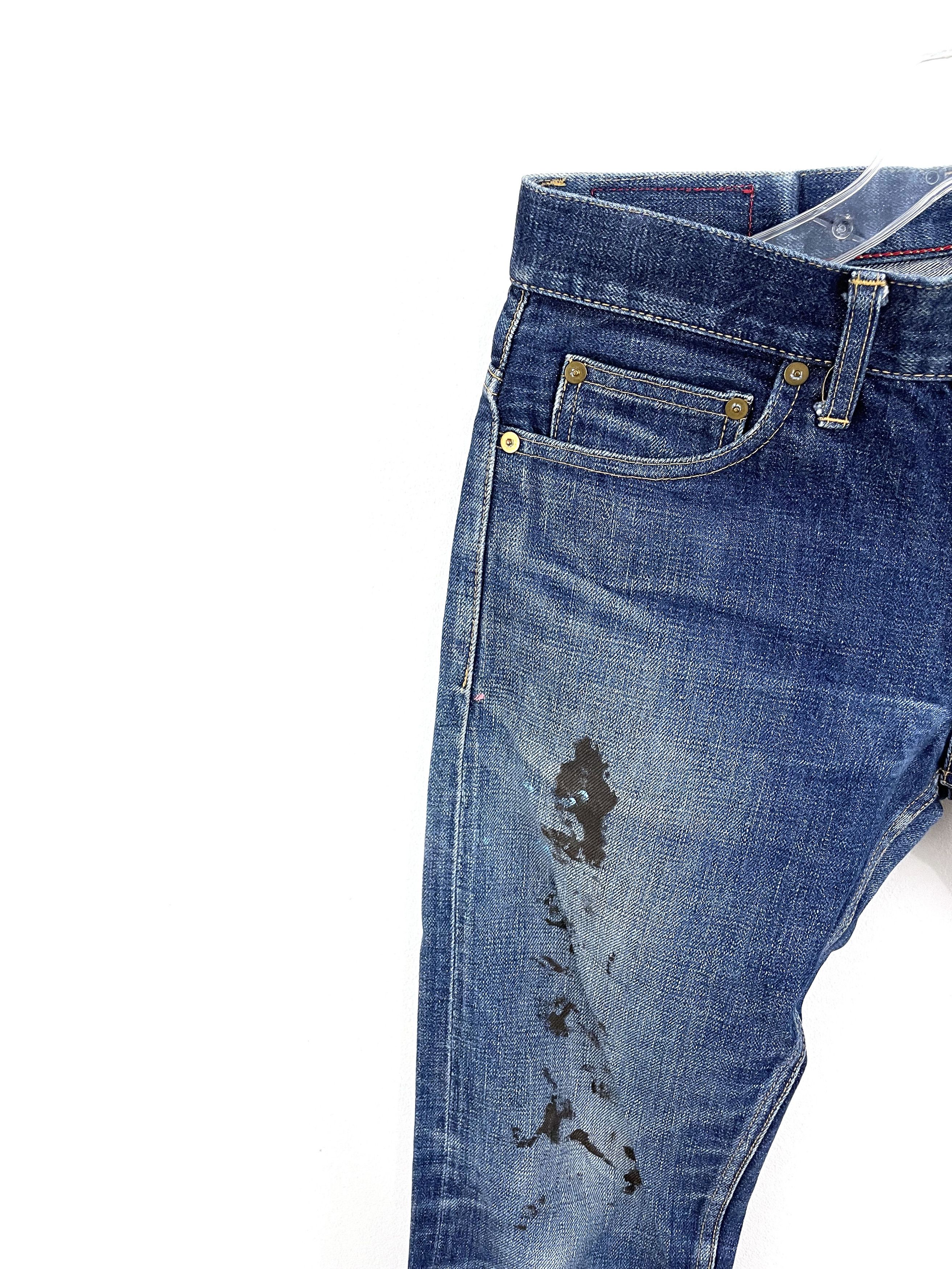 Blackmeans Paint Splatter Hiroshima Denim Size US 30 / EU 46 - 3 Thumbnail