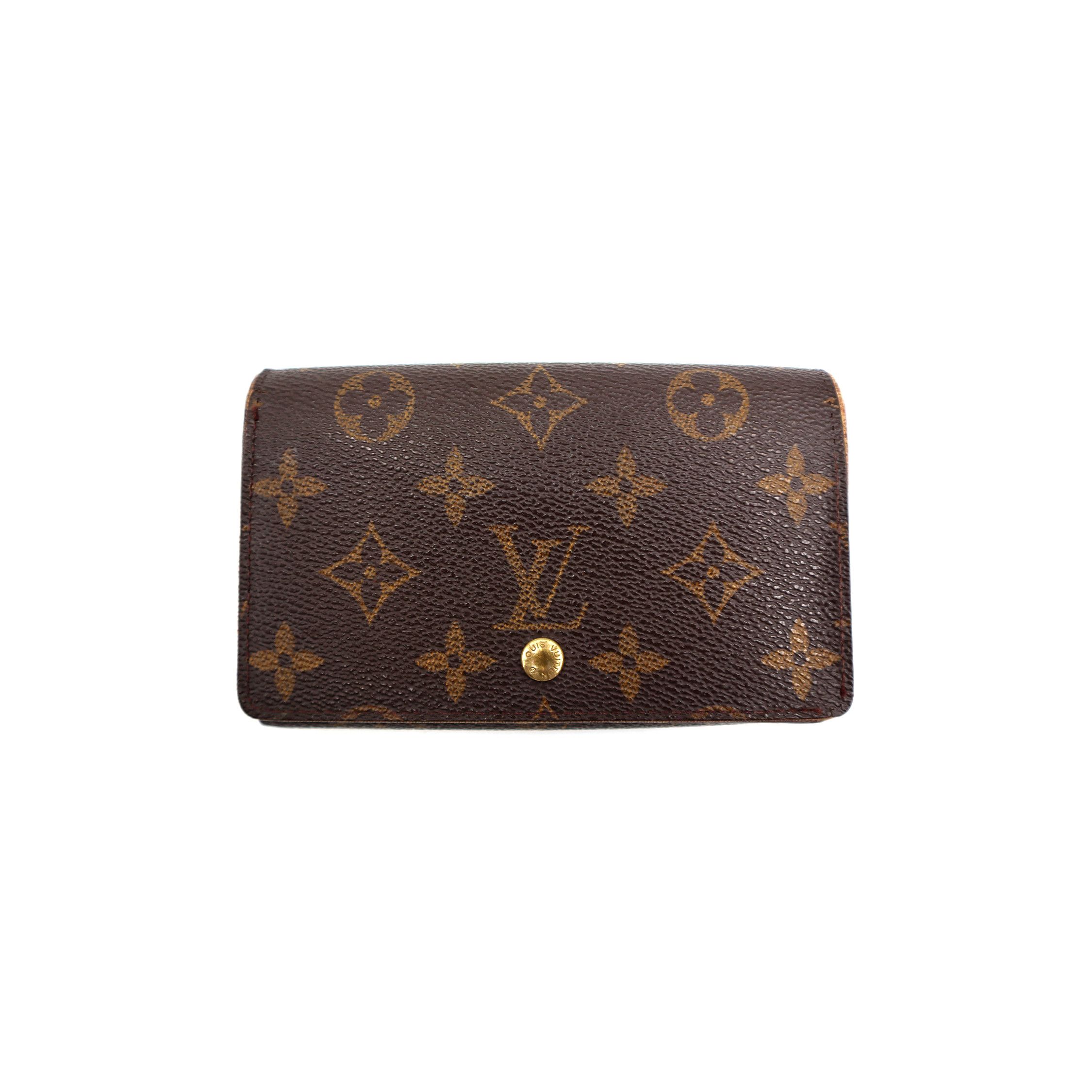 Vintage Louis Vuitton Monogram Porte-Monnaie Wallet