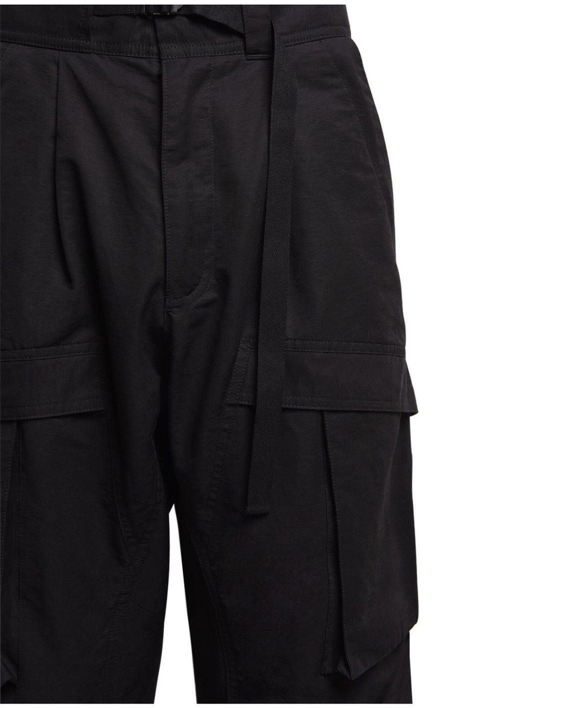 Bottega Veneta NEW sz48 Black Nylon by Mathieu Blazy Size US 31 - 10 Thumbnail