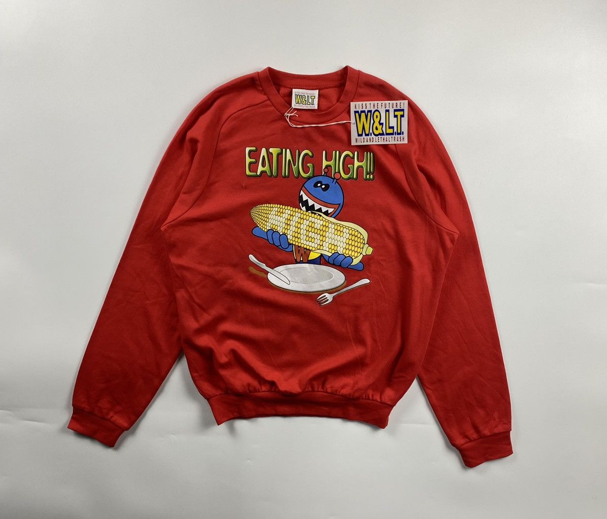 image of W Lt Walter Van Beirendonck x Walter Van Beirendonck Wild & Lethal Trash “Eating High” Sweatshirt i