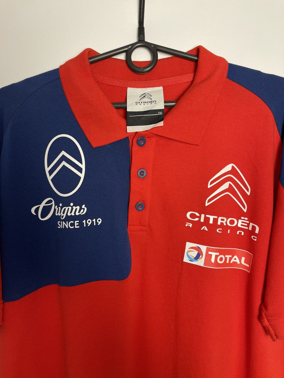 Vintage Racing polo Citroen red size XL Size US XL / EU 56 / 4 - 7 Thumbnail