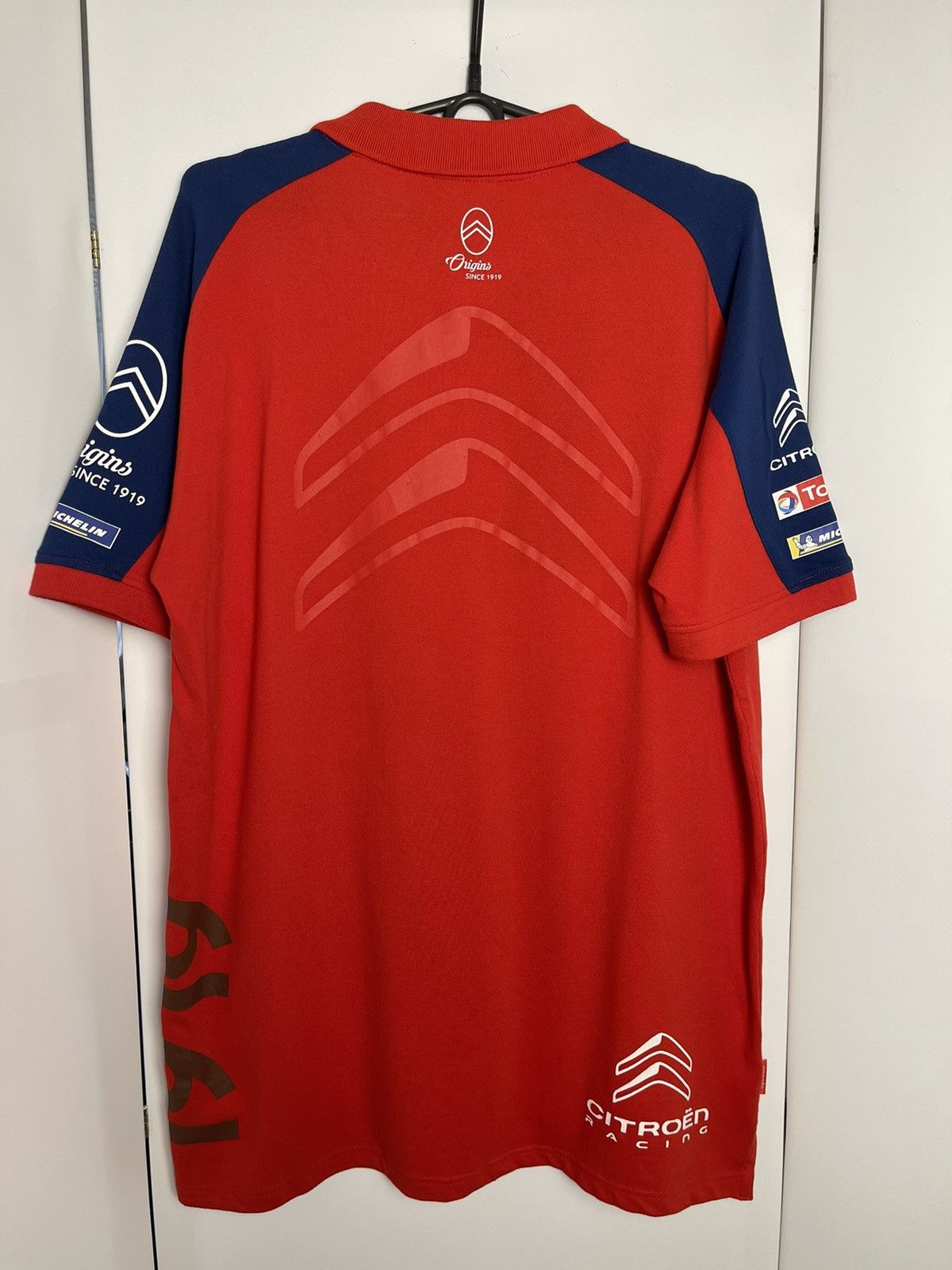 Vintage Racing polo Citroen red size XL Size US XL / EU 56 / 4 - 4 Thumbnail