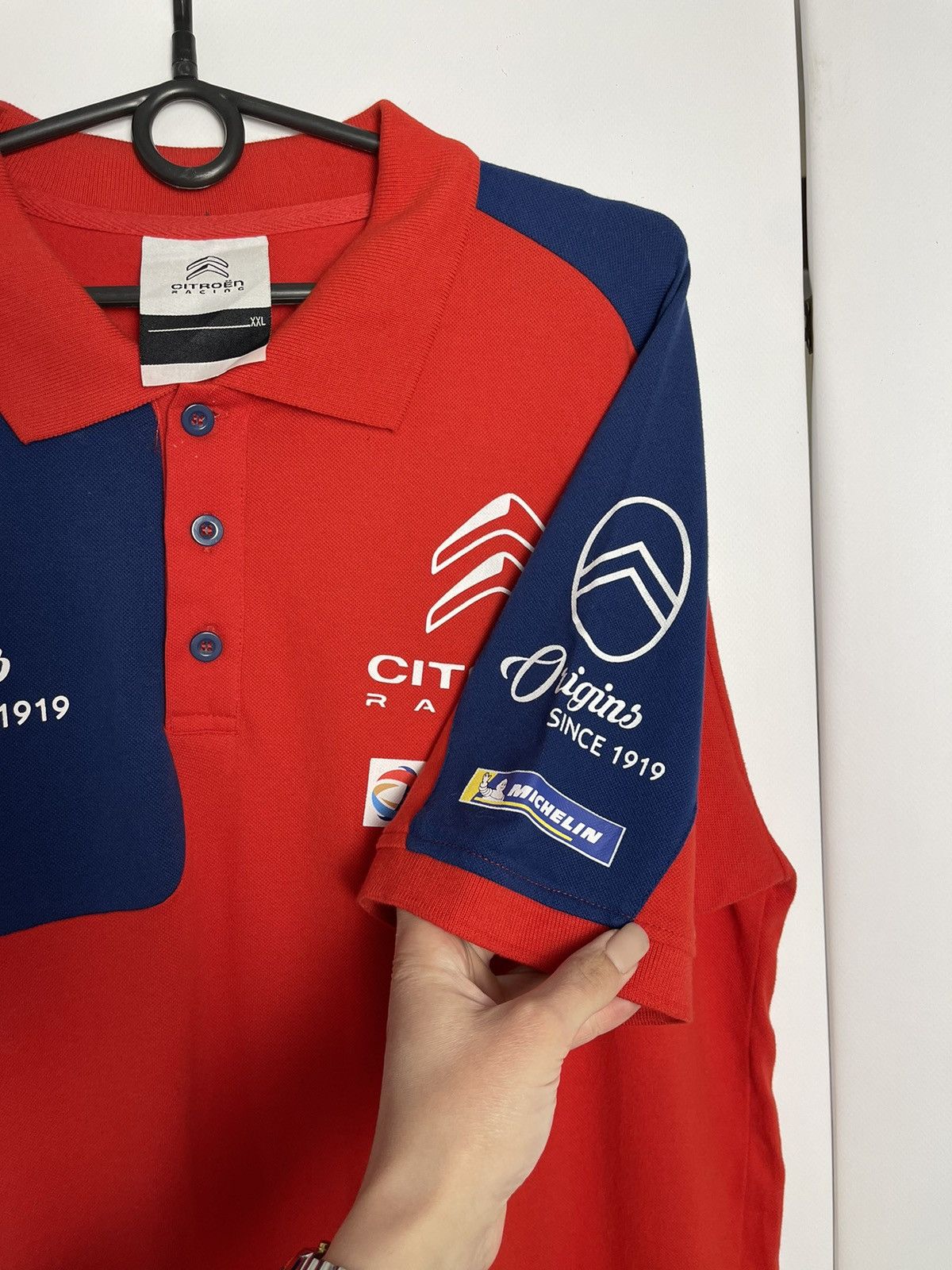 Vintage Racing polo Citroen red size XL Size US XL / EU 56 / 4 - 8 Thumbnail