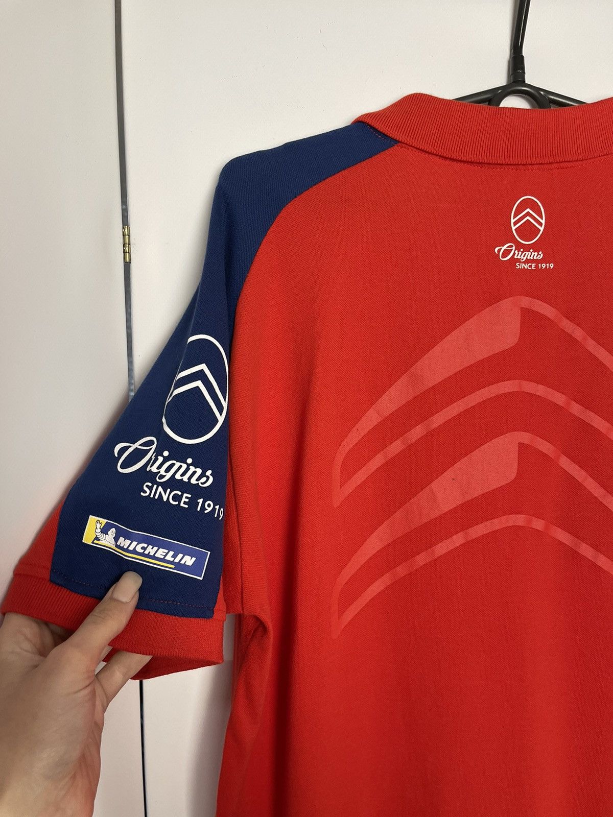 Vintage Racing polo Citroen red size XL Size US XL / EU 56 / 4 - 14 Thumbnail