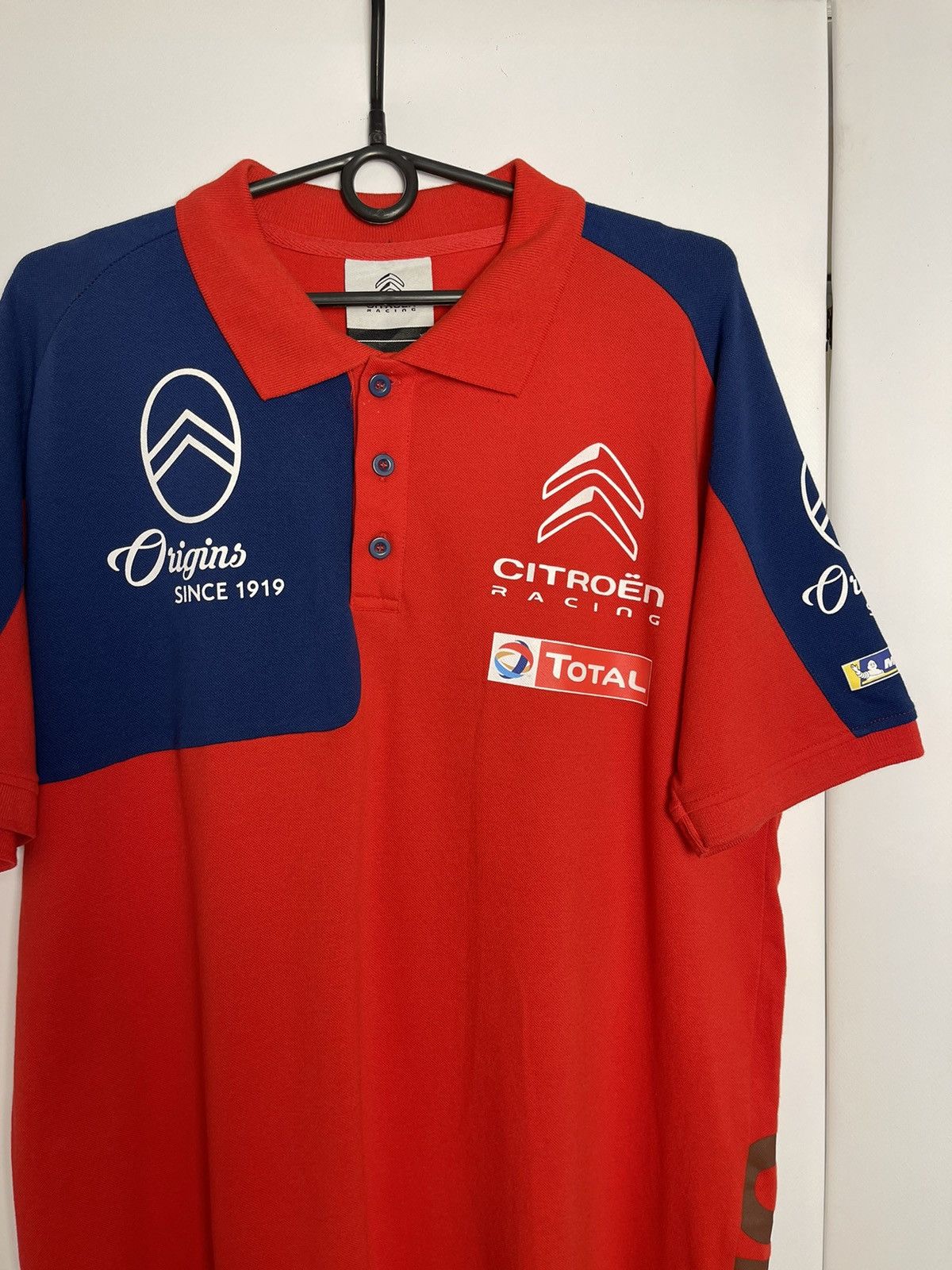Vintage Racing polo Citroen red size XL Size US XL / EU 56 / 4 - 2 Thumbnail
