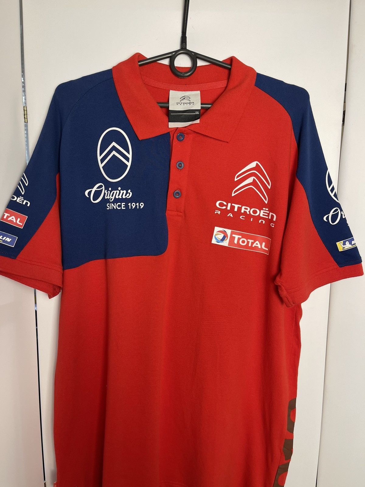 Vintage Racing polo Citroen red size XL Size US XL / EU 56 / 4 - 12 Thumbnail