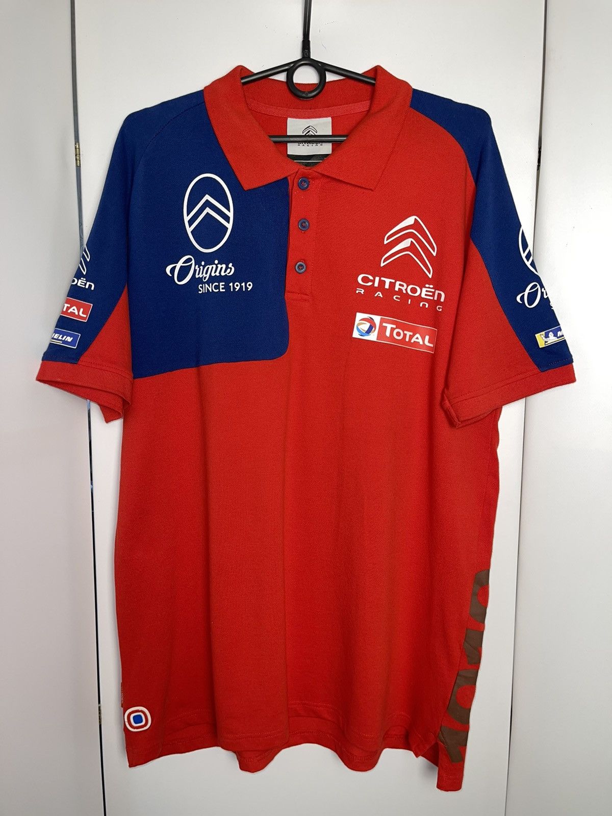 Vintage Racing polo Citroen red size XL Size US XL / EU 56 / 4 - 1 Thumbnail