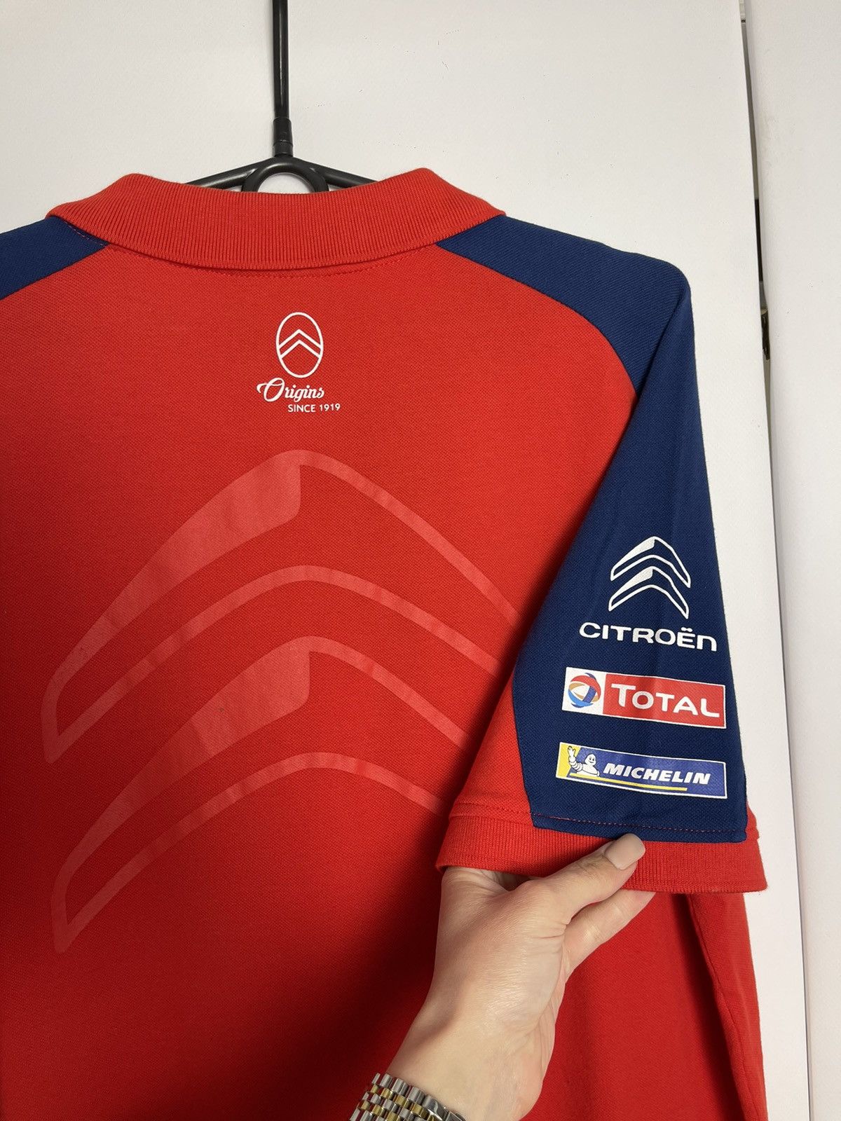 Vintage Racing polo Citroen red size XL Size US XL / EU 56 / 4 - 15 Thumbnail