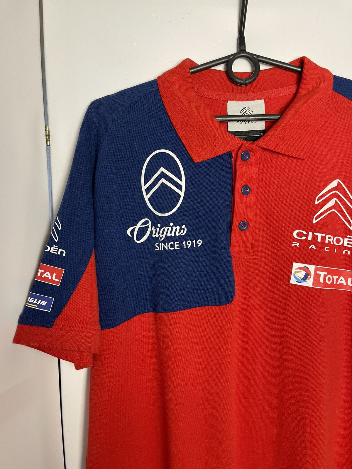 Vintage Racing polo Citroen red size XL Size US XL / EU 56 / 4 - 5 Thumbnail
