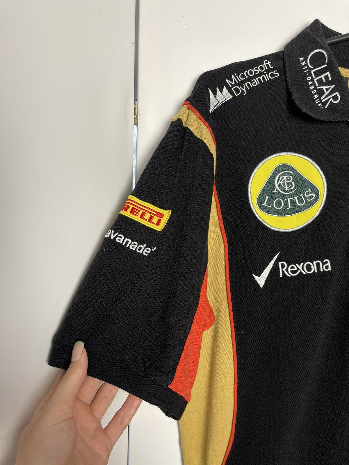 Vintage Vintage Racing polo Renault formula 1 Lotus team Size M Size US M / EU 48-50 / 2 - 4 Thumbnail
