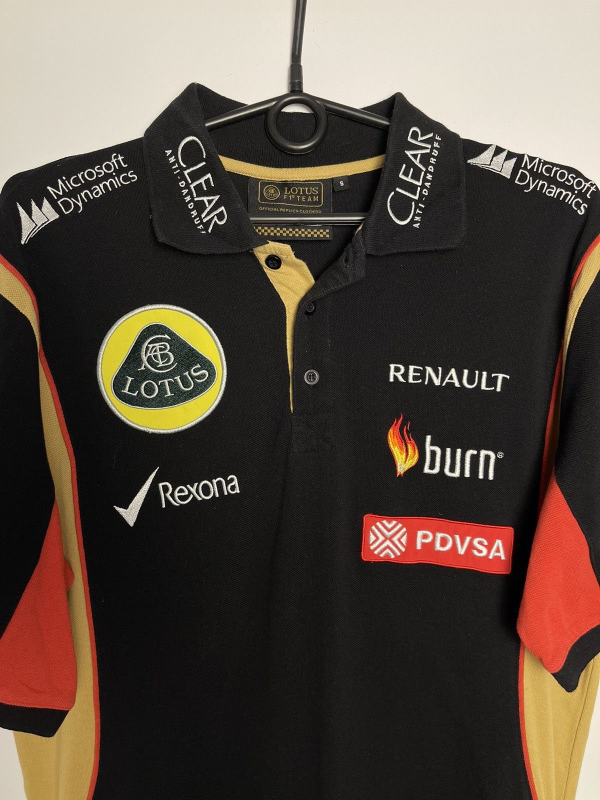 Vintage Vintage Racing polo Renault formula 1 Lotus team Size M Size US M / EU 48-50 / 2 - 3 Thumbnail