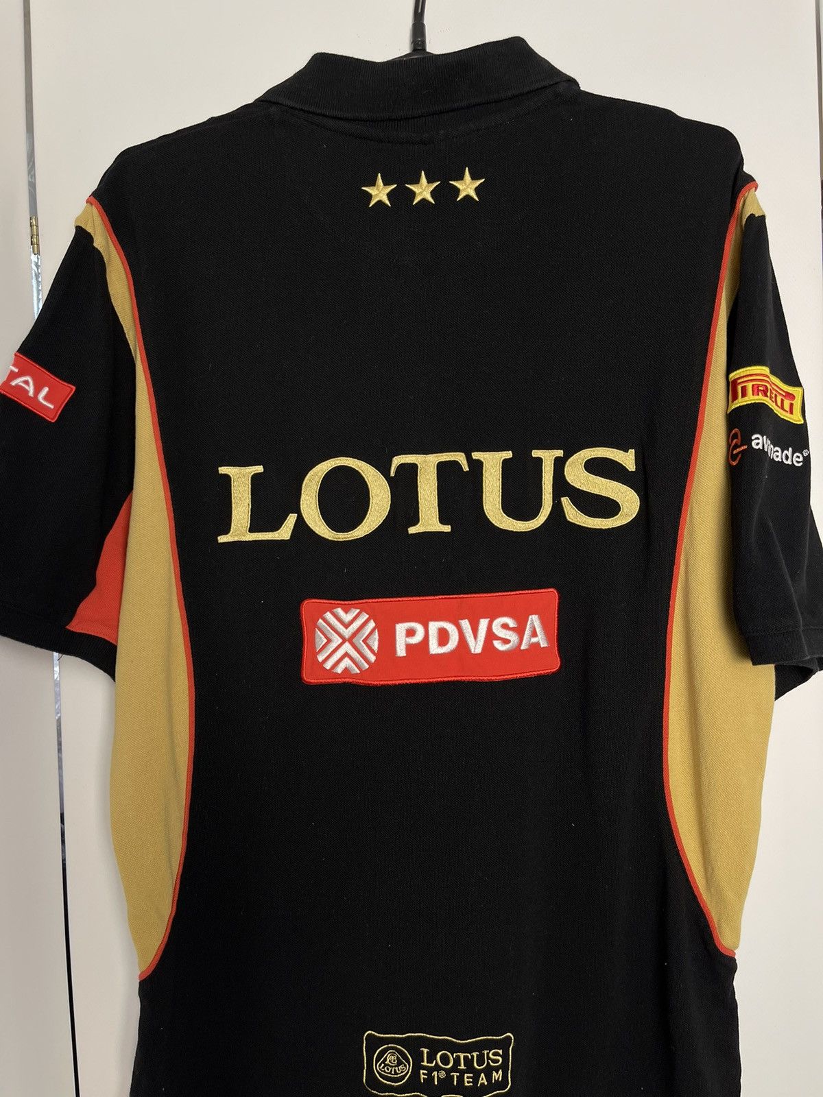 Vintage Vintage Racing polo Renault formula 1 Lotus team Size M Size US M / EU 48-50 / 2 - 11 Thumbnail