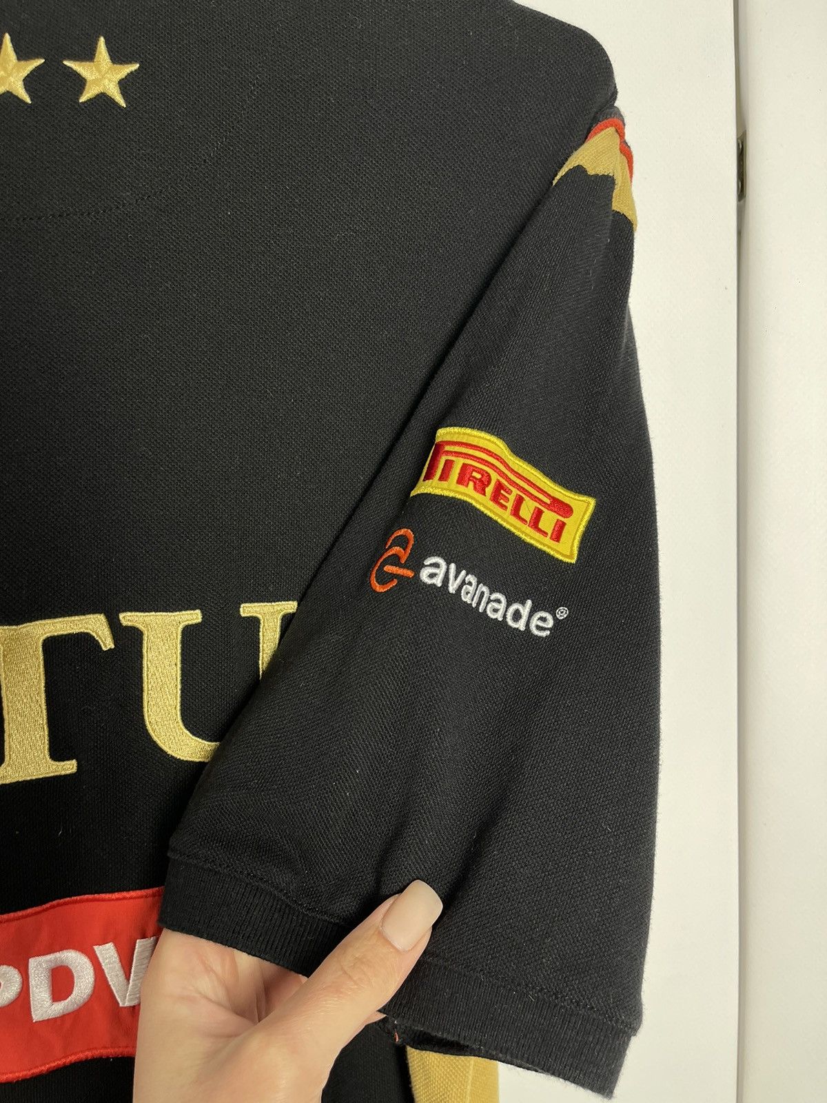 Vintage Vintage Racing polo Renault formula 1 Lotus team Size M Size US M / EU 48-50 / 2 - 13 Thumbnail