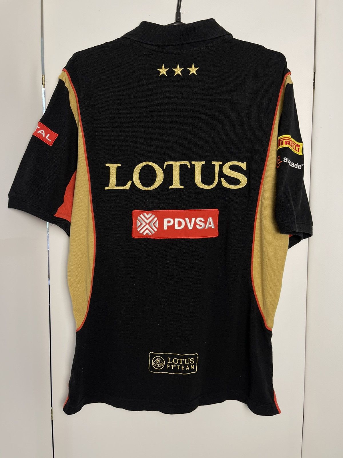 Vintage Vintage Racing polo Renault formula 1 Lotus team Size M Size US M / EU 48-50 / 2 - 10 Thumbnail