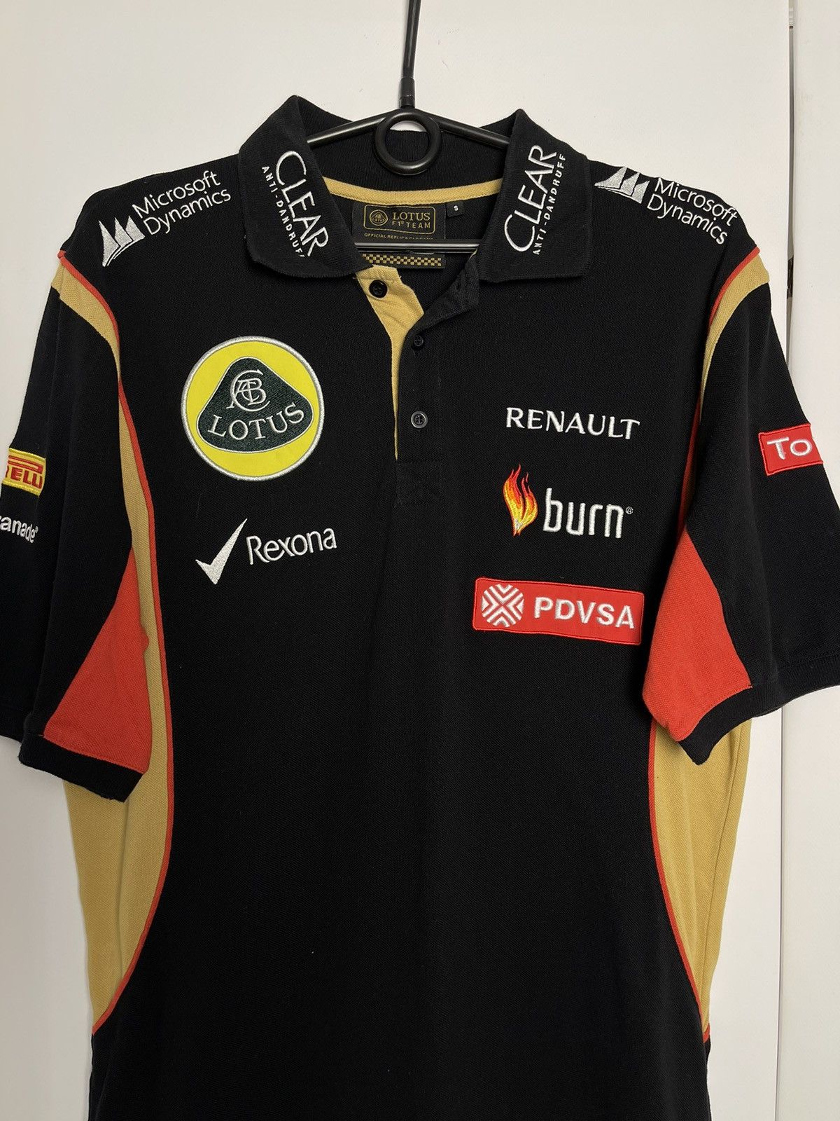 Vintage Vintage Racing polo Renault formula 1 Lotus team Size M Size US M / EU 48-50 / 2 - 1 Thumbnail