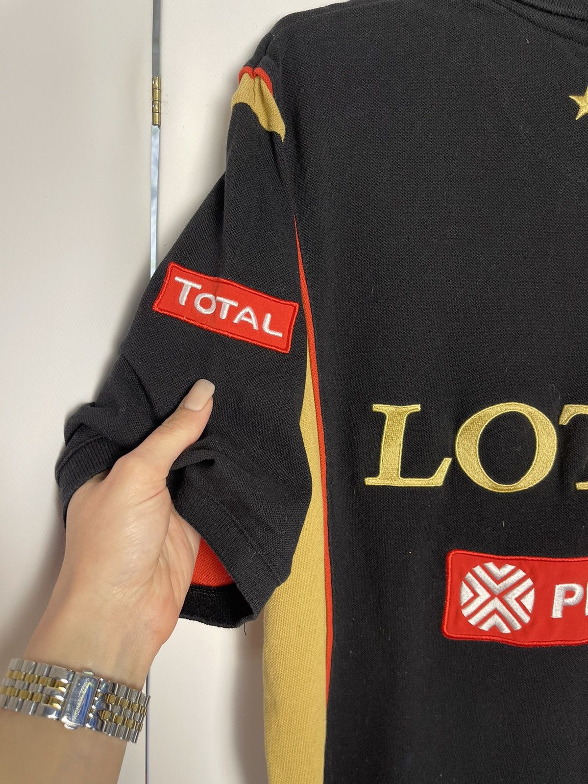 Vintage Vintage Racing polo Renault formula 1 Lotus team Size M Size US M / EU 48-50 / 2 - 14 Thumbnail