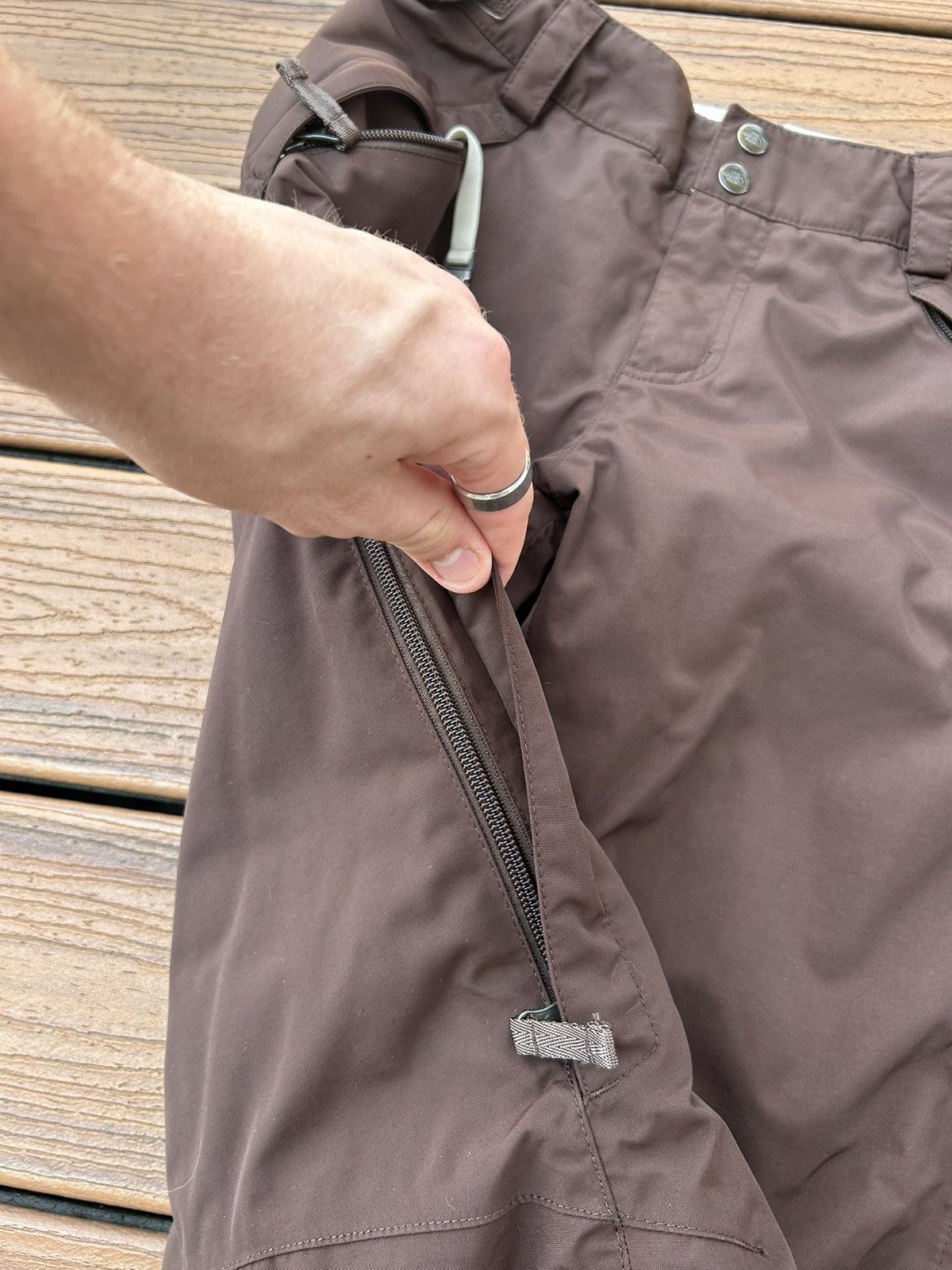 The North Face Brown The North Face Tactical Baggy Flare Zippers Cargo Pant Size US 30 / EU 46 - 5 Thumbnail