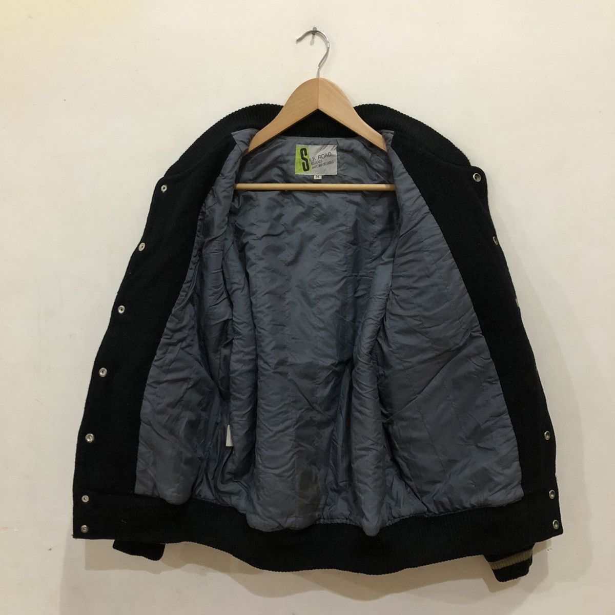 Japanese Brand Varsity Leather Jacket BUCK Graffiti Size US M / EU 48-50 / 2 - 10 Thumbnail