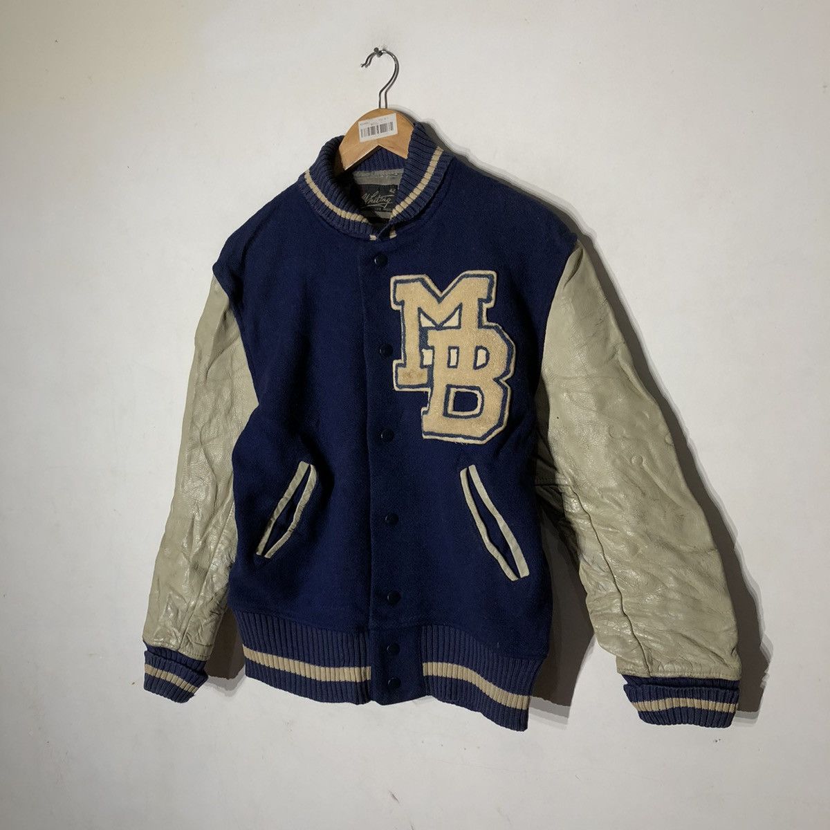 Japanese Brand Varsity Jacket Vintage Vintage Whiting Los Angeles Varsity Jumper Stadium Jacket Grailed