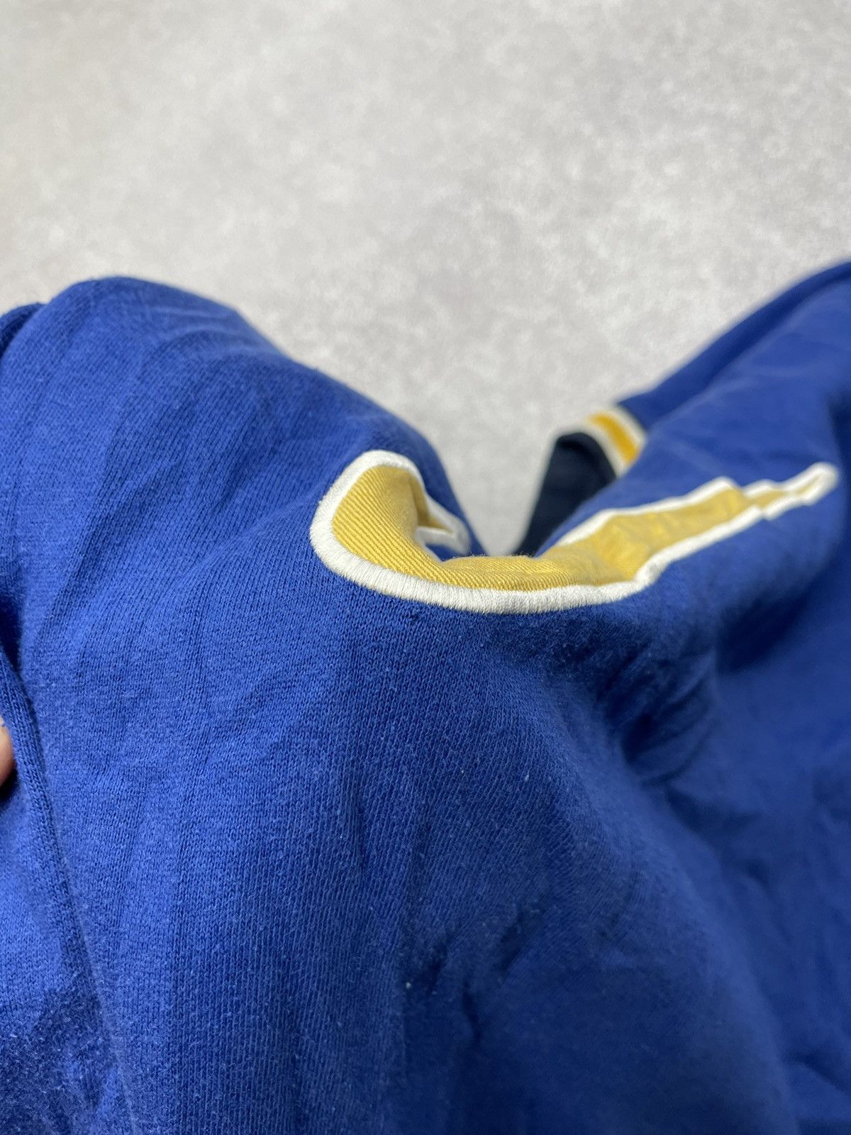 Nike × Nike ACG × Vintage Vintage Nike Sweatshirts Big Logo Blue Drill Y2K Size US S / EU 44-46 / 1 - 7 Thumbnail
