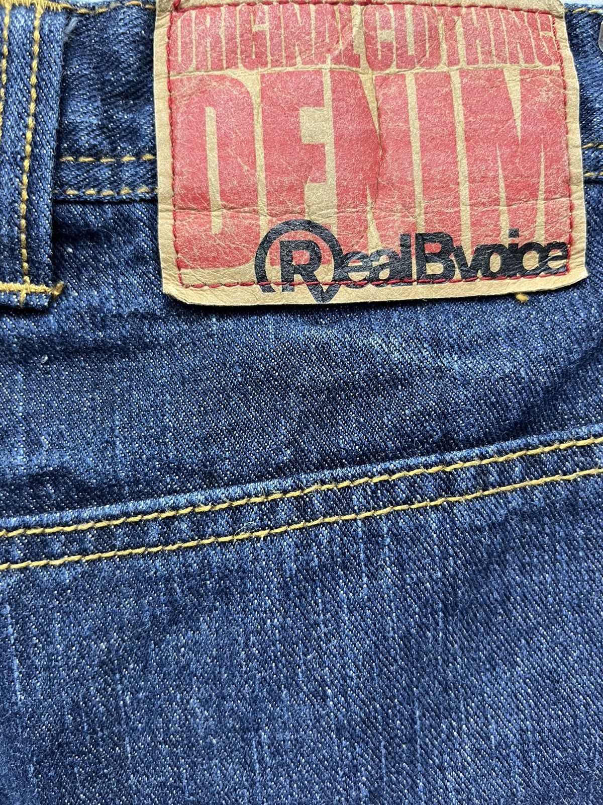Japanese Brand DOPE💥REALBVOICE Hysteric Star Cargo Pocket Distressed Denim Size US 29 - 13 Thumbnail