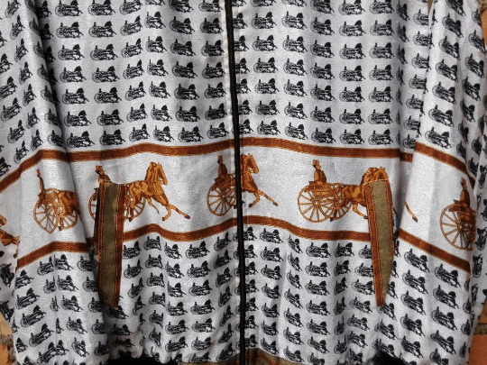 Designer × Vintage Vintage Baroque Silk Jacket Royalty Size US L / EU 52-54 / 3 - 4 Thumbnail