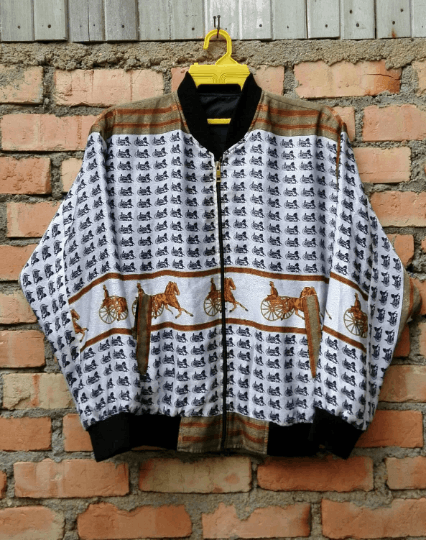 Designer × Vintage Vintage Baroque Silk Jacket Royalty Size US L / EU 52-54 / 3 - 1 Thumbnail