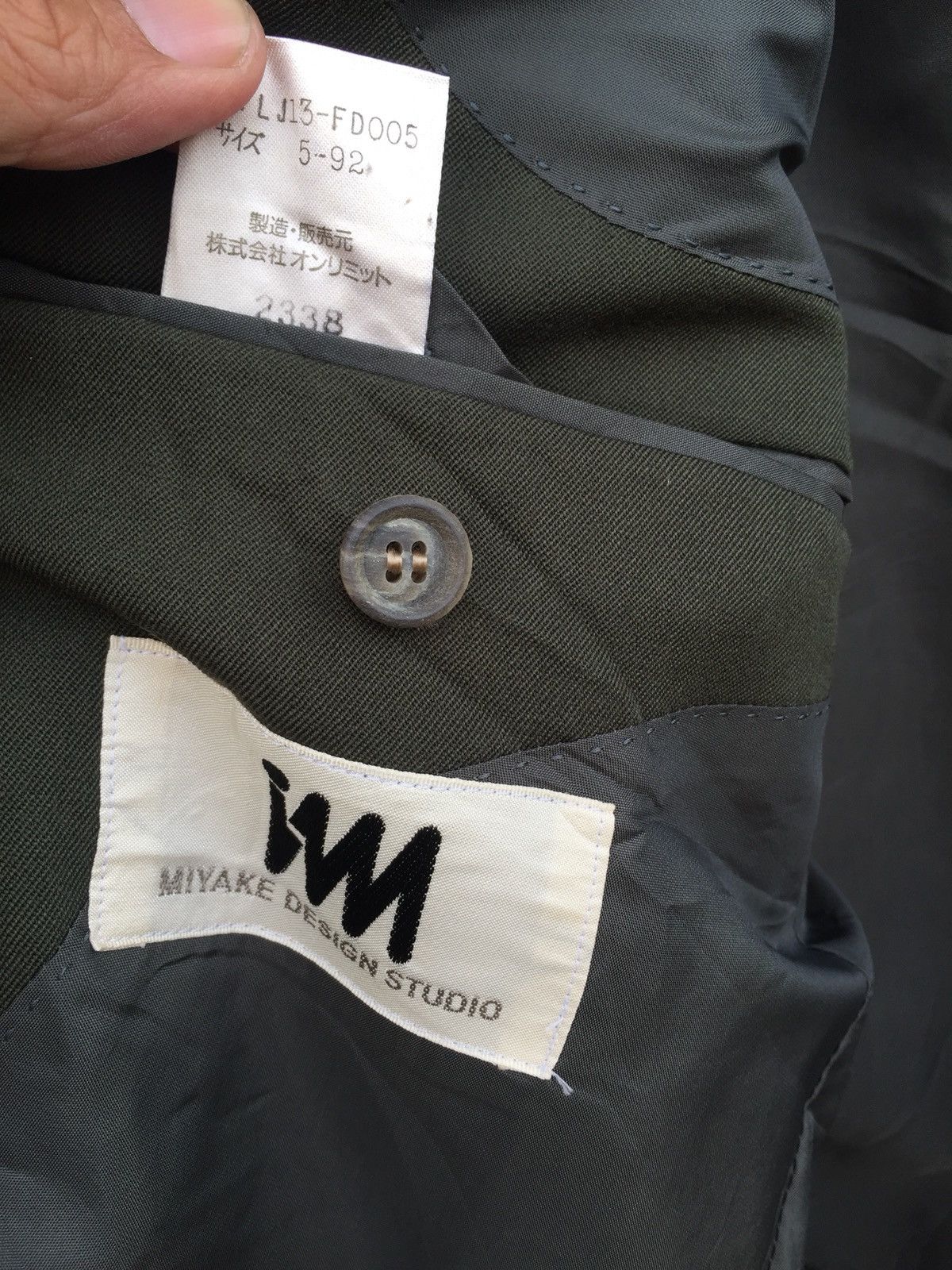 Issey Miyake ISSEY MIYAKE Design Blazer Size 40R - 5 Thumbnail