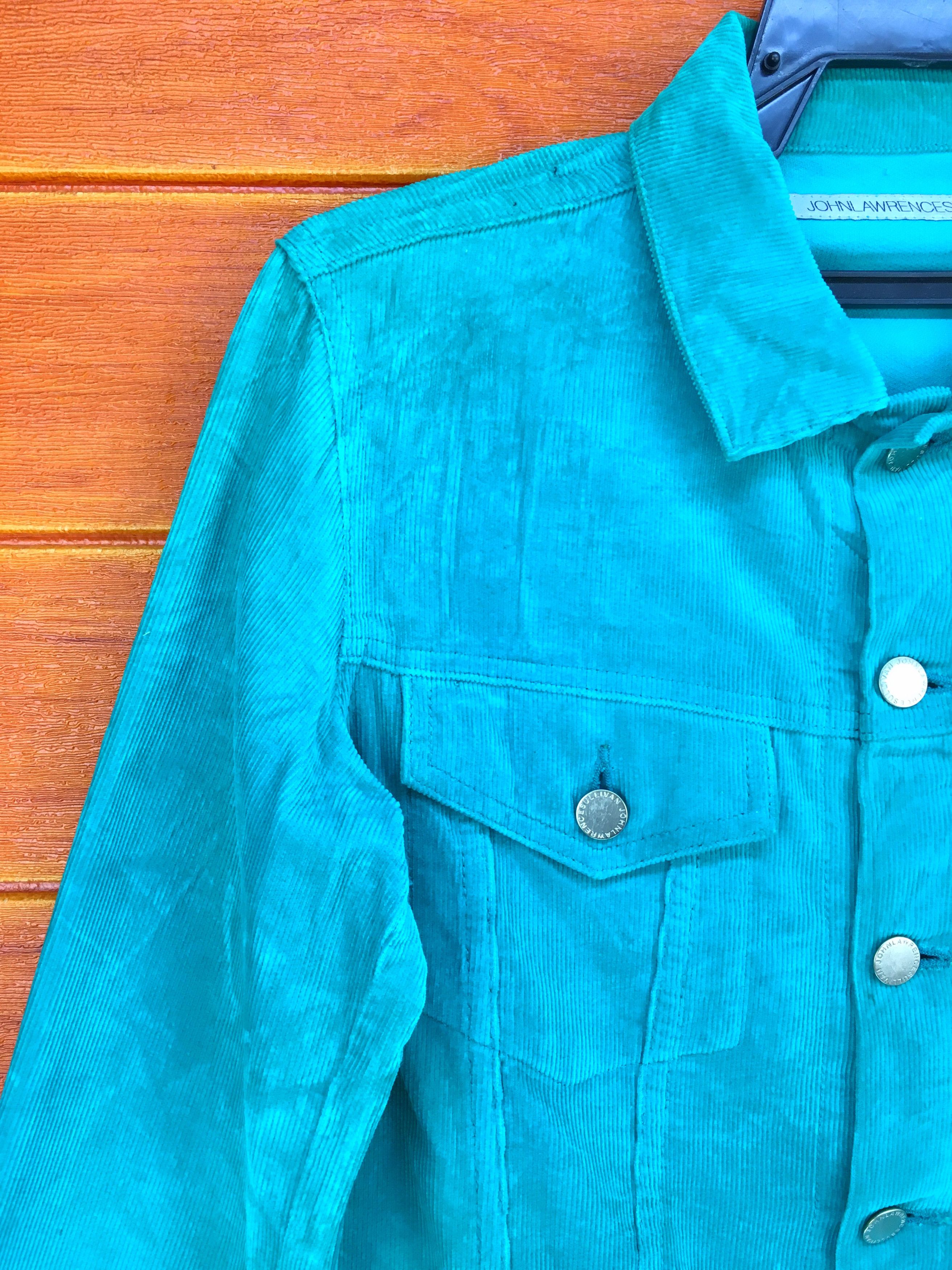JOHN LAWRENCE SULLIVAN JOHN LAWRENCE SULLIVAN Velvet Denim Jacket Size US S / EU 44-46 / 1 - 2 Thumbnail