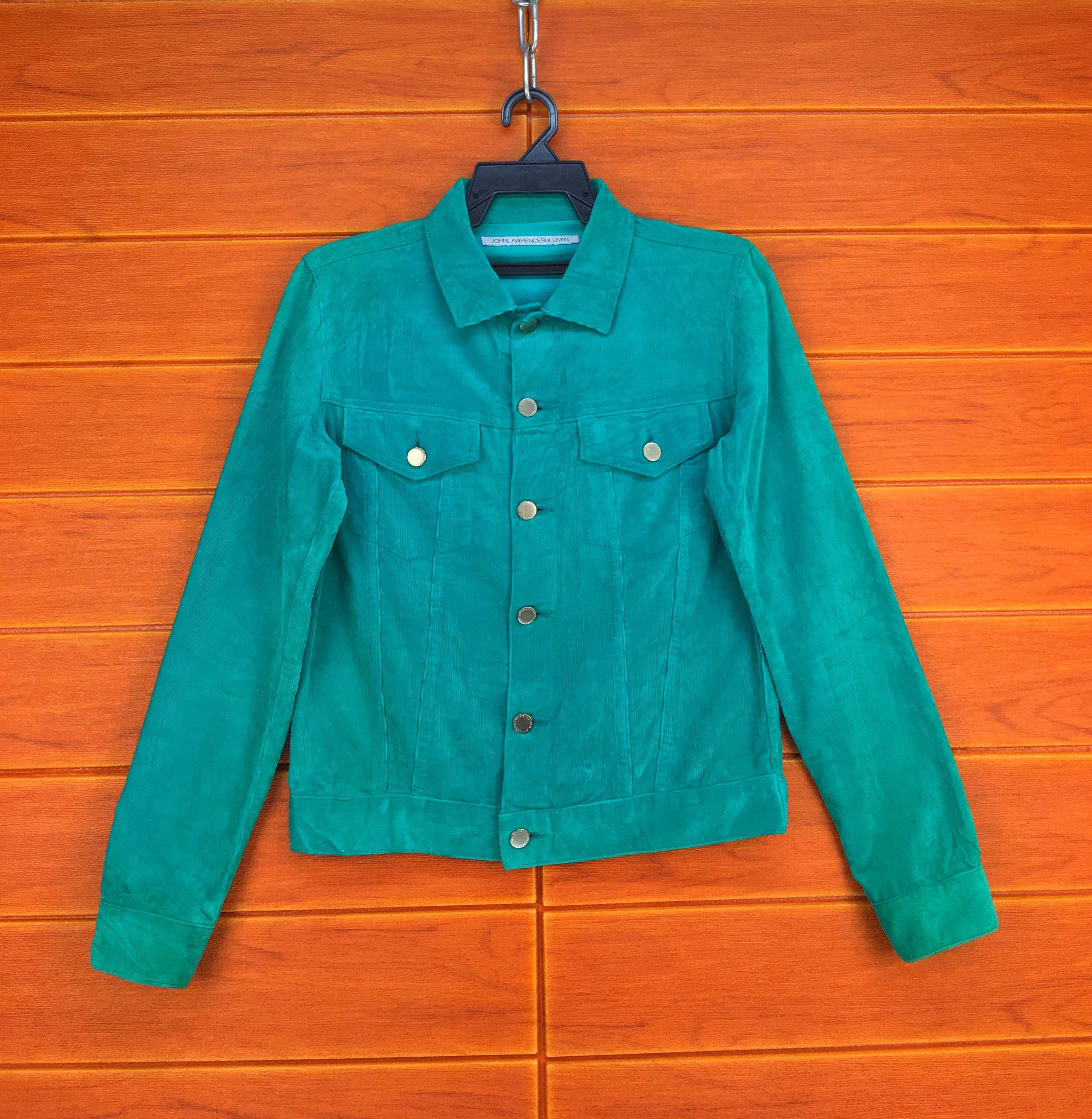JOHN LAWRENCE SULLIVAN JOHN LAWRENCE SULLIVAN Velvet Denim Jacket Size US S / EU 44-46 / 1 - 1 Thumbnail