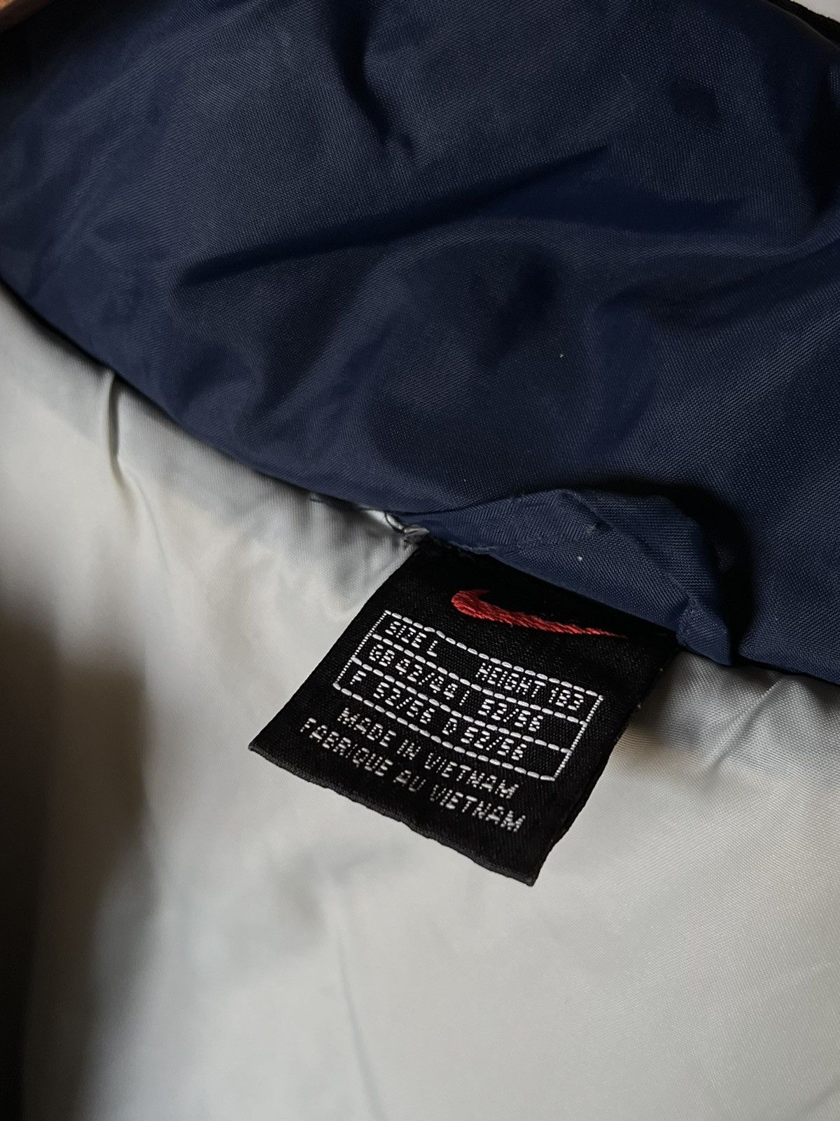Nike × Vintage 90s Vintage Nike Logo Down Puffer Jacket Size US L / EU 52-54 / 3 - 13 Thumbnail