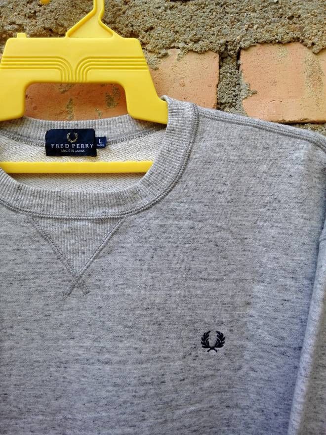 Designer × Fred Perry × Vintage Fred Perry Pullover Large Size Jaspo Size US L / EU 52-54 / 3 - 2 Thumbnail