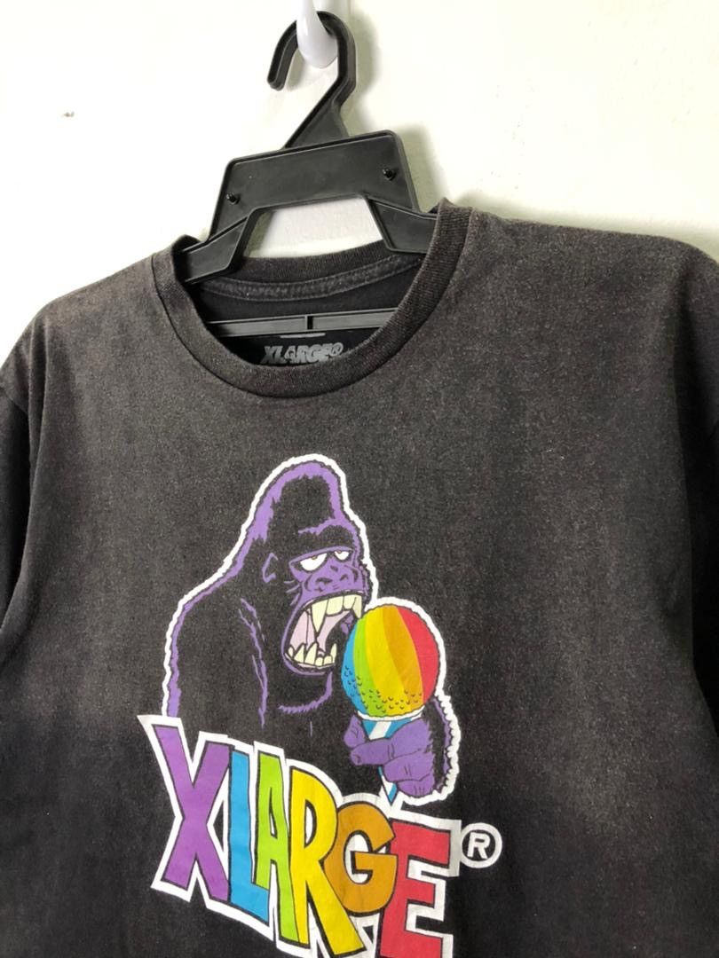 Japanese Brand × Xlarge Distressed Xlarge Tee Big Print Size M Size US M / EU 48-50 / 2 - 4 Thumbnail
