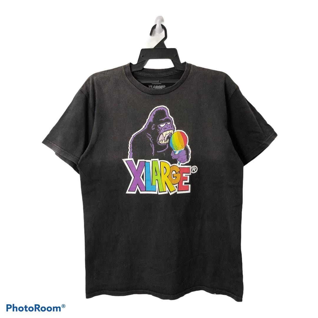 Japanese Brand × Xlarge Distressed Xlarge Tee Big Print Size M Size US M / EU 48-50 / 2 - 1 Thumbnail