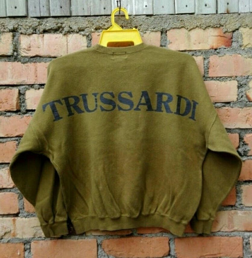 Designer × Trussardi Trussardi Pullover Size US XL / EU 56 / 4 - 1 Thumbnail