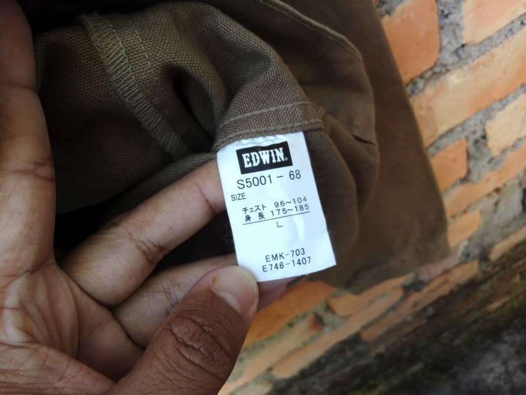Edwin × Japanese Brand × Vintage Edwin 505s Jacket Denim Size US L / EU 52-54 / 3 - 8 Thumbnail