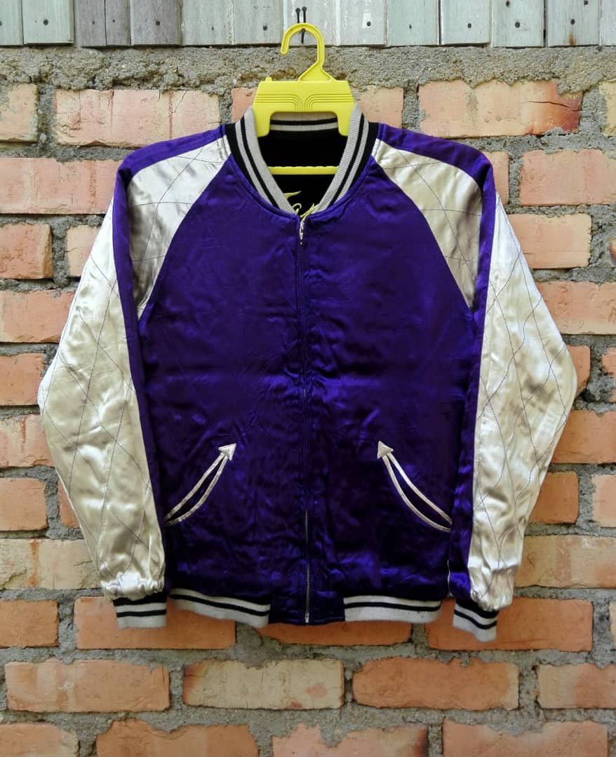 IOLANI × Japanese Brand Vintage Sukajan Reversible Velvet Medium Size Size US M / EU 48-50 / 2 - 3 Thumbnail