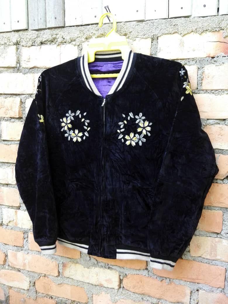 IOLANI × Japanese Brand Vintage Sukajan Reversible Velvet Medium Size Size US M / EU 48-50 / 2 - 4 Thumbnail