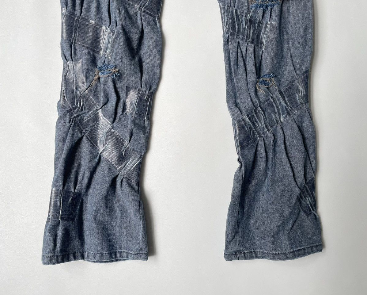 Maison Margiela A/W 09 ‘Distressed + Taped’ Denim Jeans Size 28" / US 6 / IT 42 - 16 Thumbnail