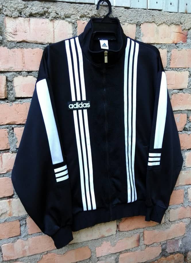 Adidas × Vintage Adidas Sweater Zipped Size US L / EU 52-54 / 3 - 2 Thumbnail