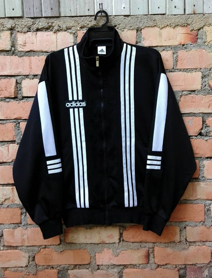 Adidas × Vintage Adidas Sweater Zipped Size US L / EU 52-54 / 3 - 1 Thumbnail