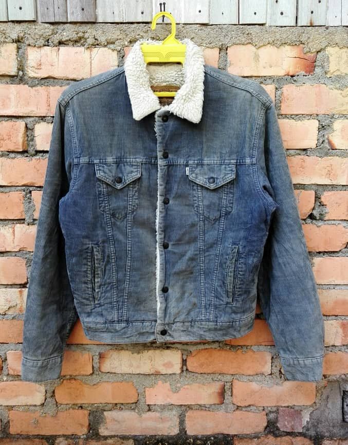 Levi's × Levi's Vintage Clothing × Vintage Levi's Sherpa Lined Corduroy Jacket Size US M / EU 48-50 / 2 - 1 Thumbnail