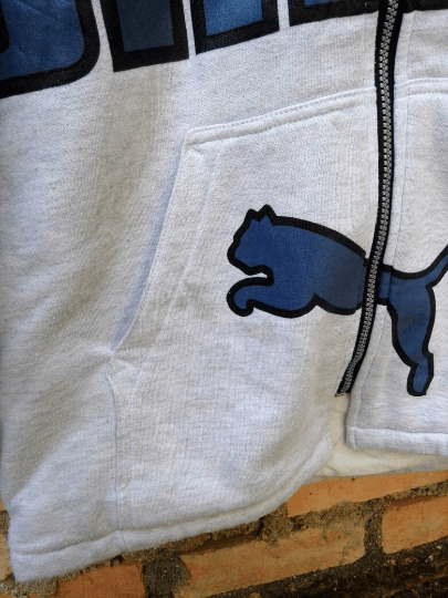 Puma × Vintage Puma Jacket Hoodie Winter MEDIUM Size Size US M / EU 48-50 / 2 - 4 Thumbnail
